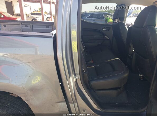 1GCGSCENXN1109713 2022 CHEVROLET COLORADO Gray VIN sticker view