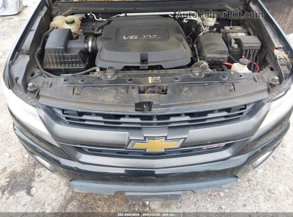 1GCGSDE34G1364543 2016 CHEVROLET COLORADO Черный Вид сзади