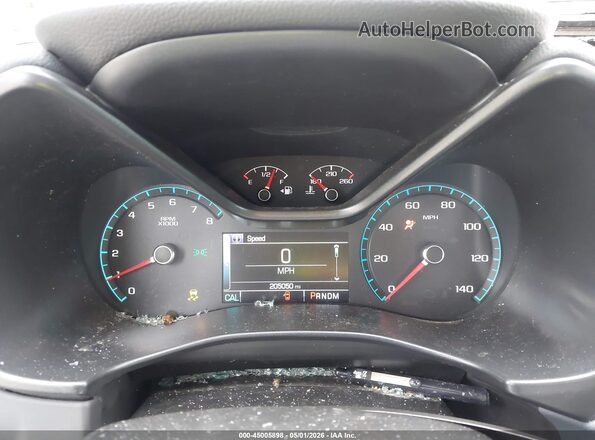 1GCGSDE34G1364543 2016 CHEVROLET COLORADO Черный Вид задних сидений