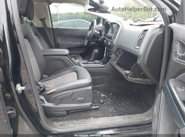 1GCGSDE34G1364543 2016 CHEVROLET COLORADO Черный Вид салона спереди