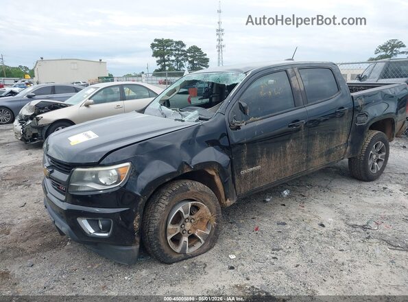1GCGSDE34G1364543 2016 CHEVROLET COLORADO Черный Вид спереди