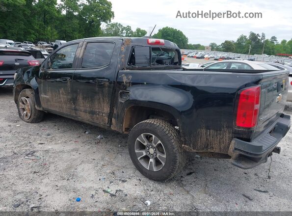 1GCGSDE34G1364543 2016 CHEVROLET COLORADO Черный Задняя левая четверть