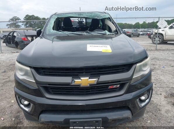1GCGSDE34G1364543 2016 CHEVROLET COLORADO Черный Вид щитка приборов