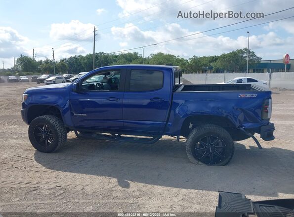 1GCGSDE37G1364276 2016 CHEVROLET COLORADO Blue სალონის 360-გრადუსიანი ხედი