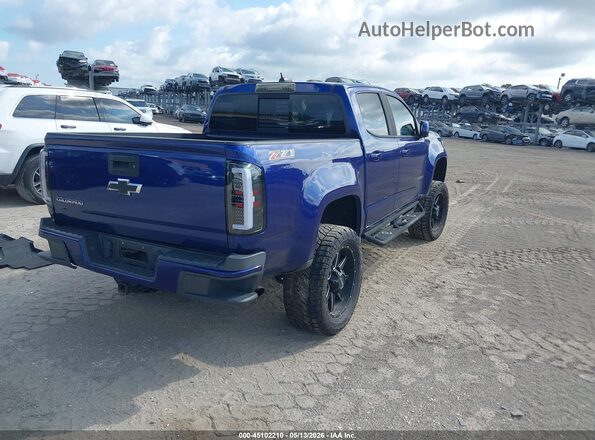 1GCGSDE37G1364276 2016 CHEVROLET COLORADO Blue უკანა მარჯვენა