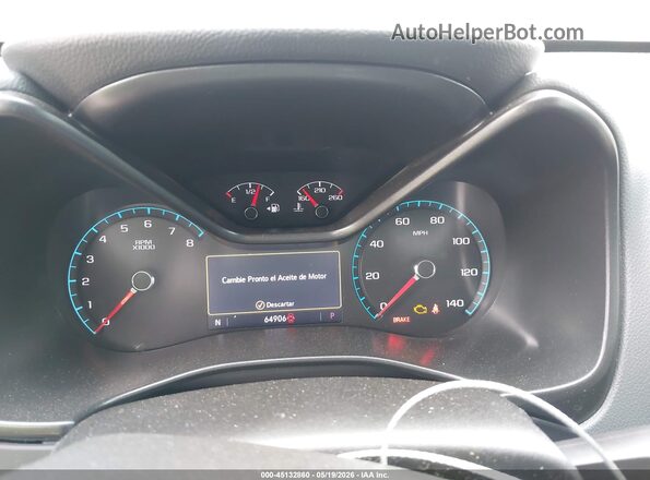 1GCGSDEN0L1105852 2020 CHEVROLET COLORADO Red Հետևի նստատեղերի տեսք
