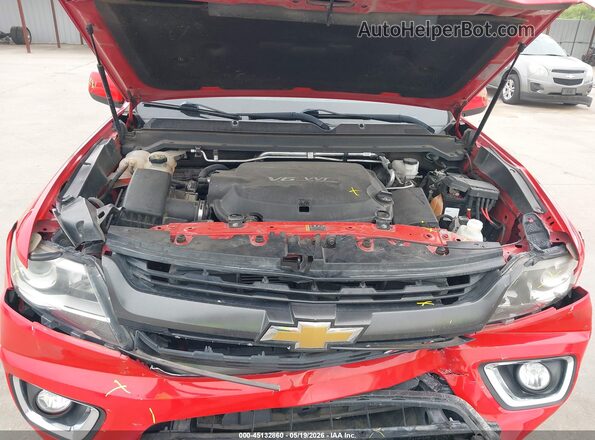 1GCGSDEN0L1105852 2020 CHEVROLET COLORADO Red Հետևի տեսք