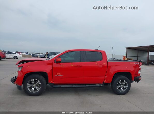 1GCGSDEN0L1105852 2020 CHEVROLET COLORADO Red Սալոնի 360 աստիճան տեսք