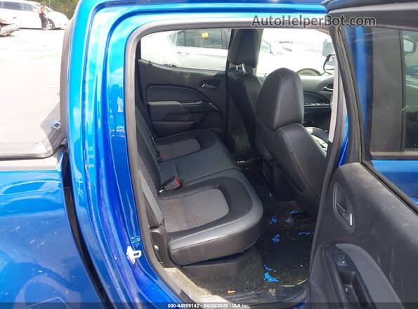 1GCGSDEN3J1114073 2018 CHEVROLET COLORADO Blue Вид наклейки з VIN-кодом