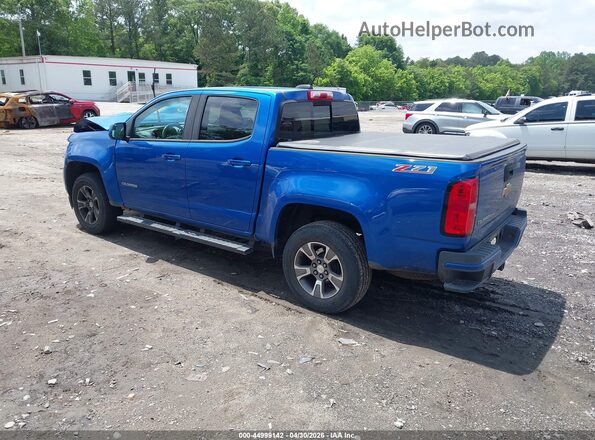 1GCGSDEN3J1114073 2018 CHEVROLET COLORADO Blue Задня ліва чверть