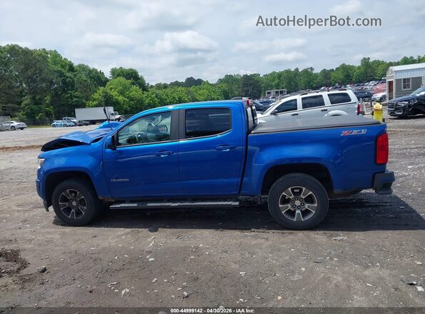 1GCGSDEN3J1114073 2018 CHEVROLET COLORADO Blue Панорамний вид салону 360°