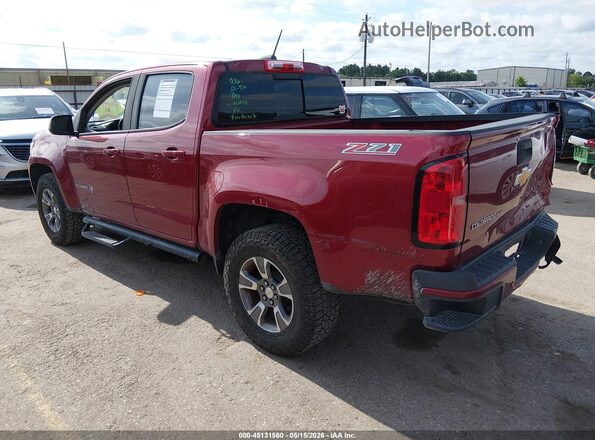 1GCGSDEN3K1151464 2019 CHEVROLET COLORADO Red Rear left