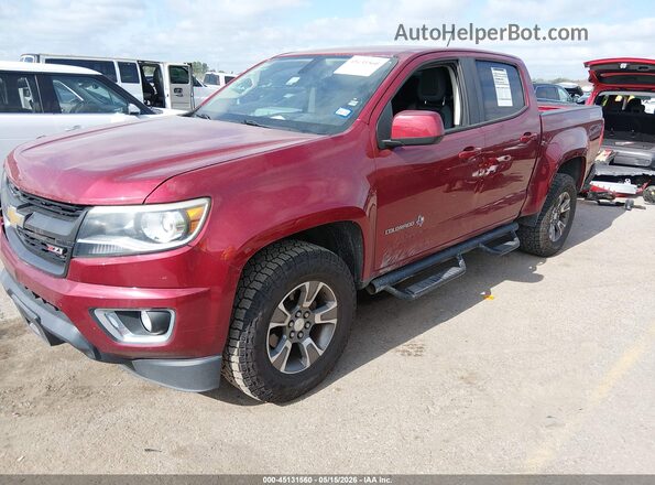 1GCGSDEN3K1151464 2019 CHEVROLET COLORADO Red Front left