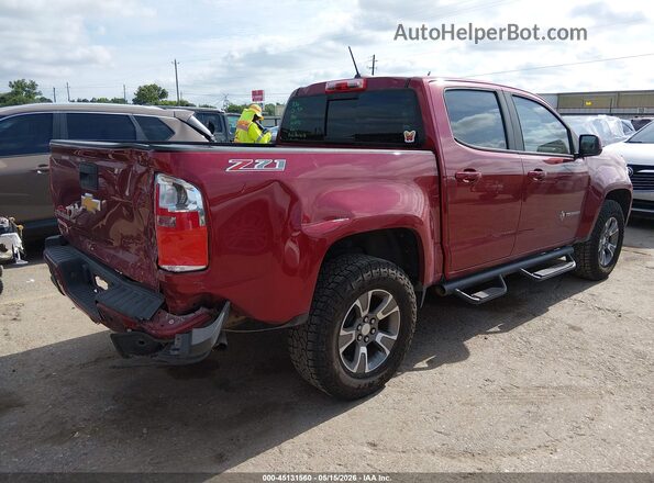 1GCGSDEN3K1151464 2019 CHEVROLET COLORADO Red Rear right