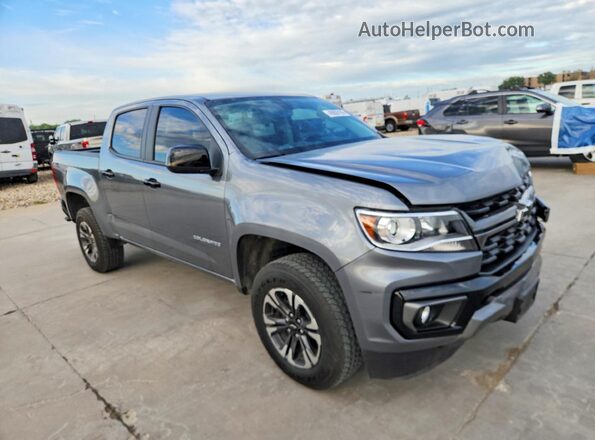 1GCGSDEN4N1194229 2022 CHEVROLET COLORADO Gray Przód prawy