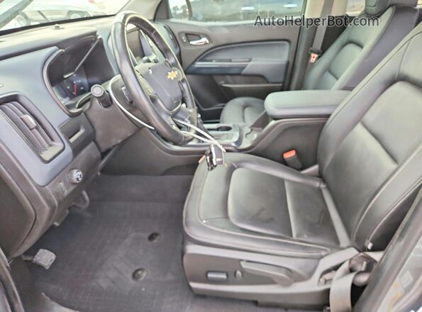 1GCGSDEN4N1194229 2022 CHEVROLET COLORADO Gray Widok wnętrza z przodu