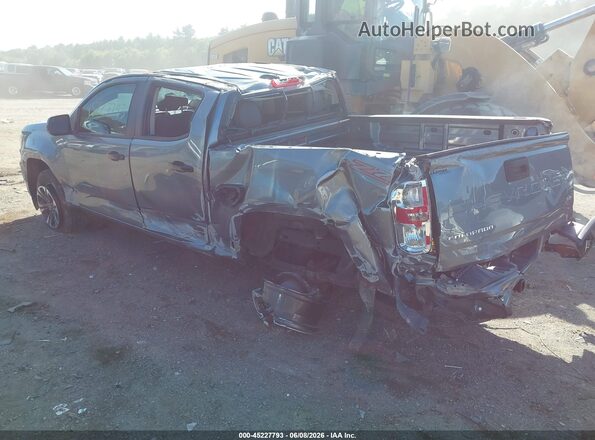 1GCGSDEN5M1233120 2021 CHEVROLET COLORADO Серый Задняя левая четверть