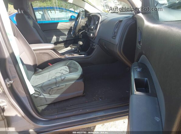 1GCGSDEN5M1233120 2021 CHEVROLET COLORADO Серый Вид салона спереди