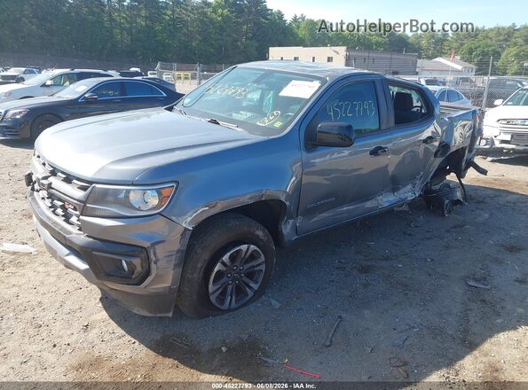 1GCGSDEN5M1233120 2021 CHEVROLET COLORADO Серый Передняя левая четверть