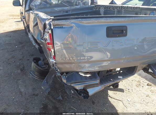 1GCGSDEN5M1233120 2021 CHEVROLET COLORADO Серый Вид спереди