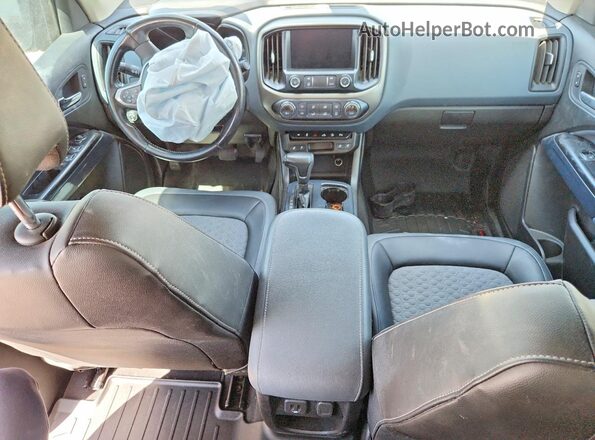 1GCGSDENXM1296424 2021 CHEVROLET COLORADO Black Vista del salpicadero