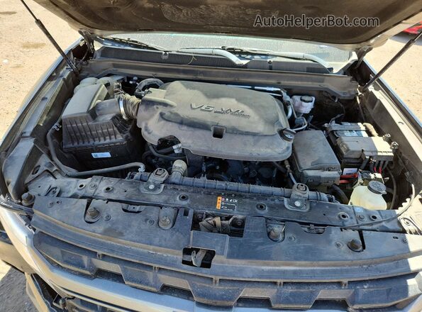 1GCGSDENXM1296424 2021 CHEVROLET COLORADO Black Vista interior trasera