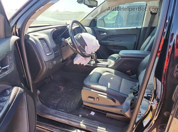 1GCGSDENXM1296424 2021 CHEVROLET COLORADO Black Vista interior delantera