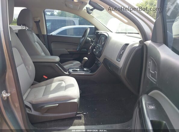 1GCGTBEN0J1295893 2018 CHEVROLET COLORADO Blue Widok wnętrza z przodu