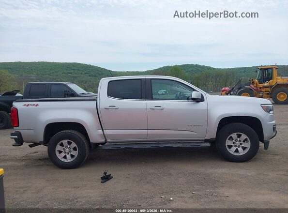 1GCGTBEN0L1208075 2020 CHEVROLET COLORADO Silver Rear interior view