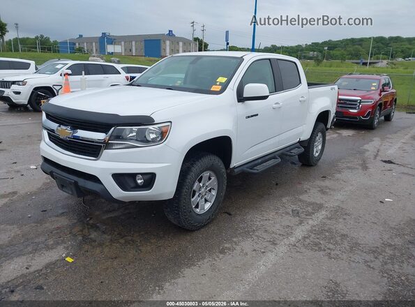 1GCGTBEN6K1229169 2019 CHEVROLET COLORADO White Передня ліва чверть