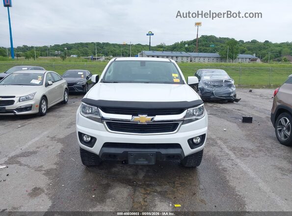 1GCGTBEN6K1229169 2019 CHEVROLET COLORADO White Вид щитка приладів