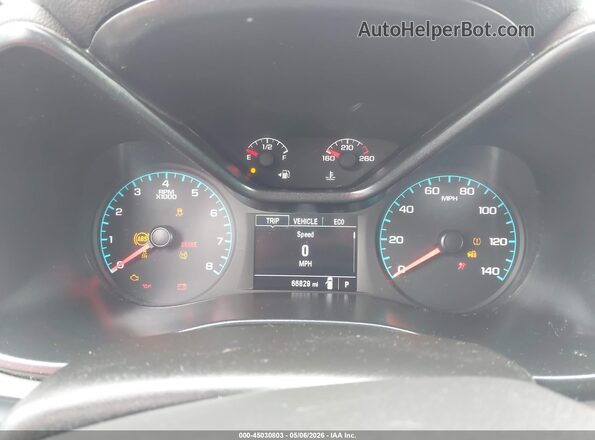 1GCGTBEN6K1229169 2019 CHEVROLET COLORADO White Вид задніх сидінь