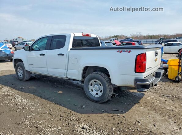 1GCGTBEN6L1193856 2020 CHEVROLET COLORADO White Trasero izquierdo