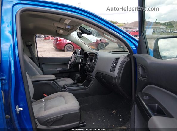 1GCGTBEN6L1215953 2020 CHEVROLET COLORADO Blue Front interior view