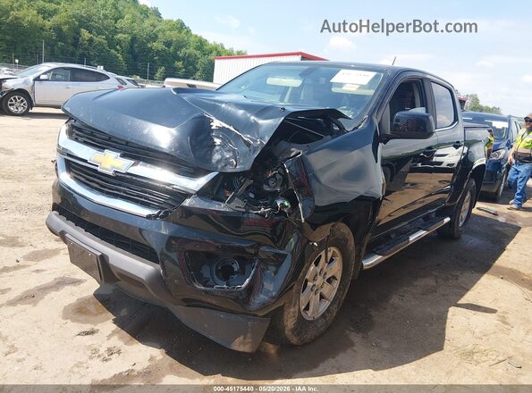 1GCGTBEN6L1230257 2020 CHEVROLET COLORADO Black წინა მარცხენა ხედი სამი მეოთხედიდან