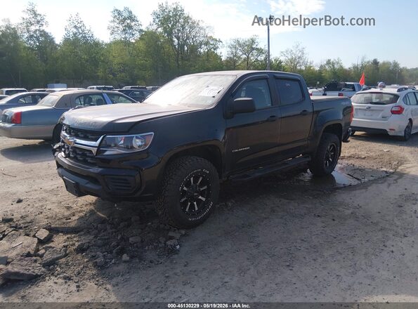 1GCGTBEN6M1131066 2021 CHEVROLET COLORADO Black Front left