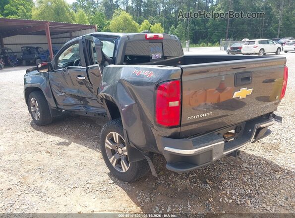 1GCGTCE39G1217528 2016 CHEVROLET COLORADO Gray Rear left