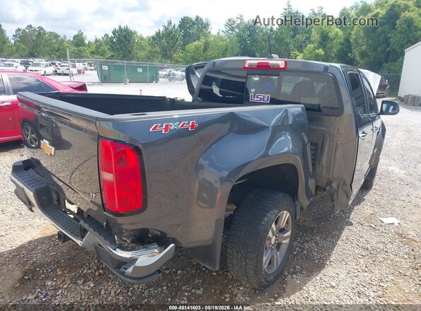 1GCGTCE39G1217528 2016 CHEVROLET COLORADO Gray Rear right