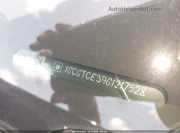 1GCGTCE39G1217528 2016 CHEVROLET COLORADO Gray Engine compartment view