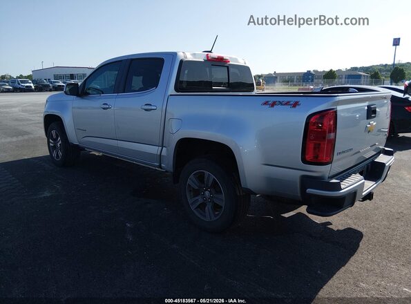 1GCGTCE3XG1180568 2016 CHEVROLET COLORADO Silver Հետևի ձախ