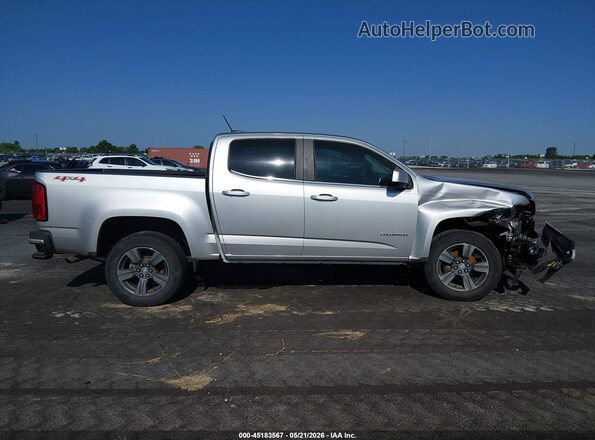 1GCGTCE3XG1180568 2016 CHEVROLET COLORADO Silver Սալոնի 360 աստիճան տեսք