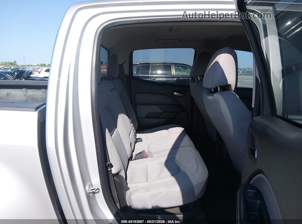 1GCGTCE3XG1180568 2016 CHEVROLET COLORADO Silver VIN կոդի պիտակի տեսք