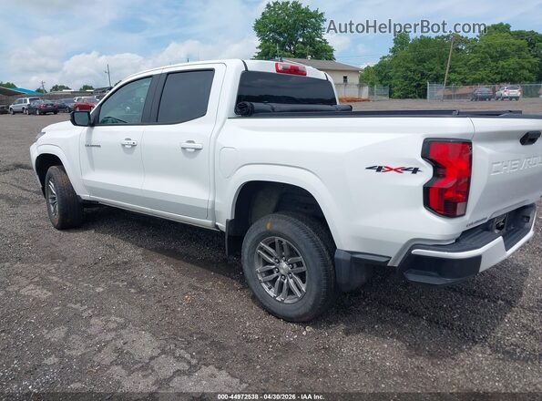 1GCGTCEC5P1167758 2023 CHEVROLET COLORADO White Rear left