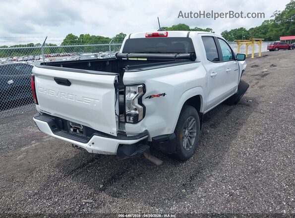 1GCGTCEC5P1167758 2023 CHEVROLET COLORADO White Rear right
