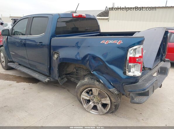 1GCGTCEN0K1132085 2019 CHEVROLET COLORADO Blue Rear left