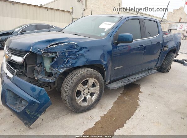 1GCGTCEN0K1132085 2019 CHEVROLET COLORADO Blue Front left