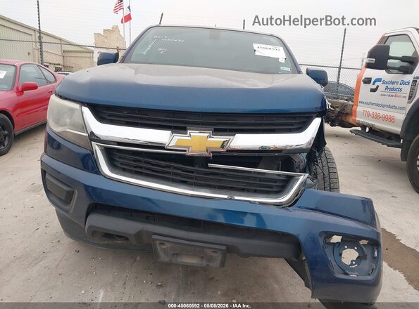 1GCGTCEN0K1132085 2019 CHEVROLET COLORADO Blue Rear interior view