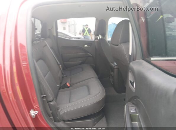 1GCGTCEN0K1280298 2019 CHEVROLET COLORADO Red Widok naklejki z numerem VIN