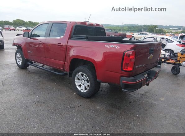 1GCGTCEN0K1280298 2019 CHEVROLET COLORADO Red Tył lewy