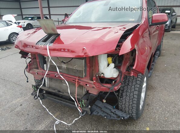 1GCGTCEN0K1280298 2019 CHEVROLET COLORADO Red Widok z przodu